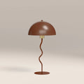 Alani Table Lamp | Rust Red