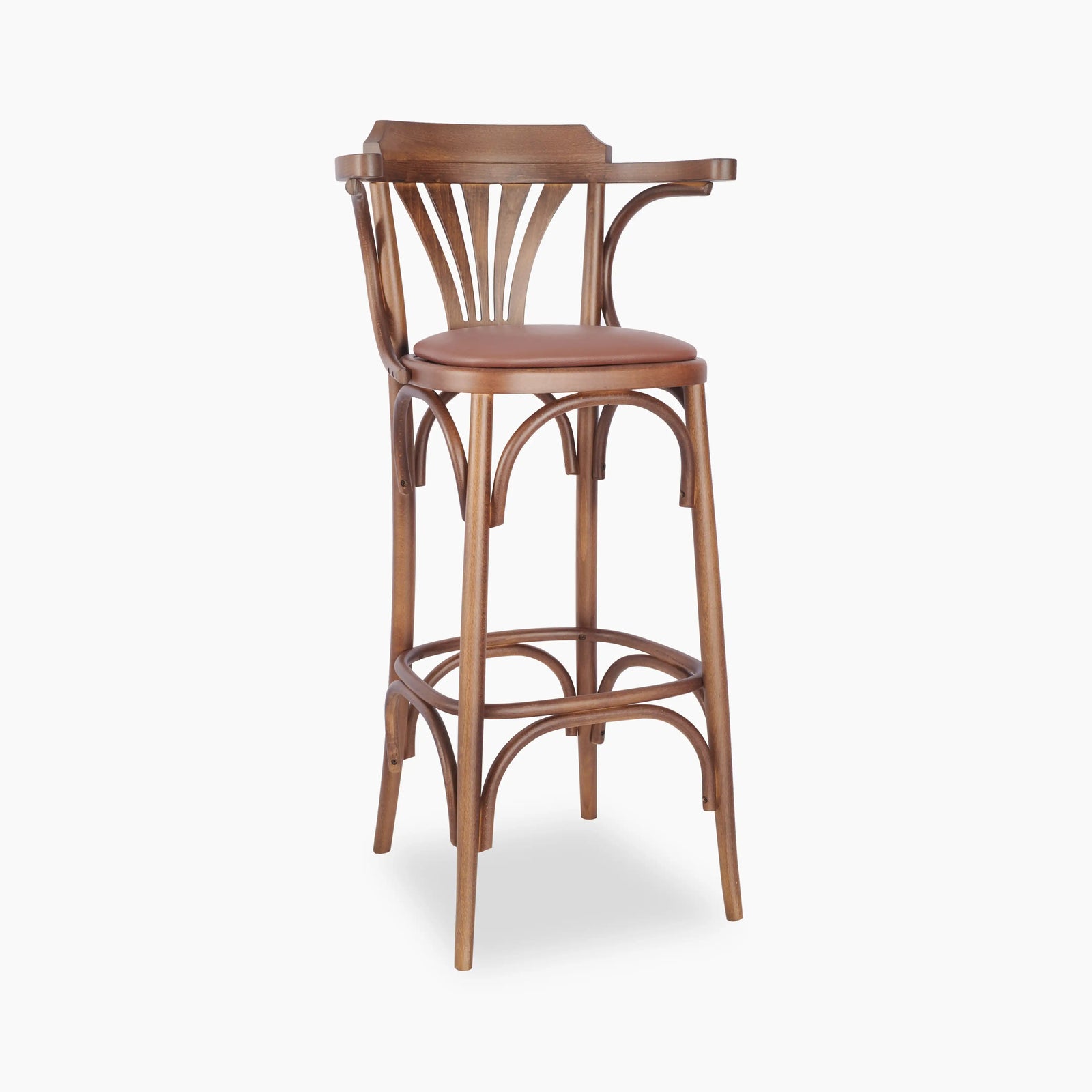 Paris Wooden Bar Stool