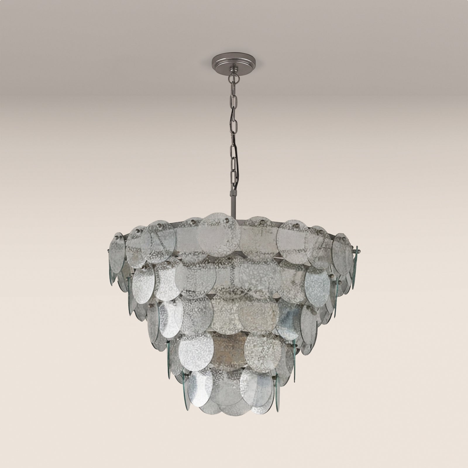 Cecile Pendant Light | Antique Silver