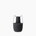 Alghero Metal Vase | Black