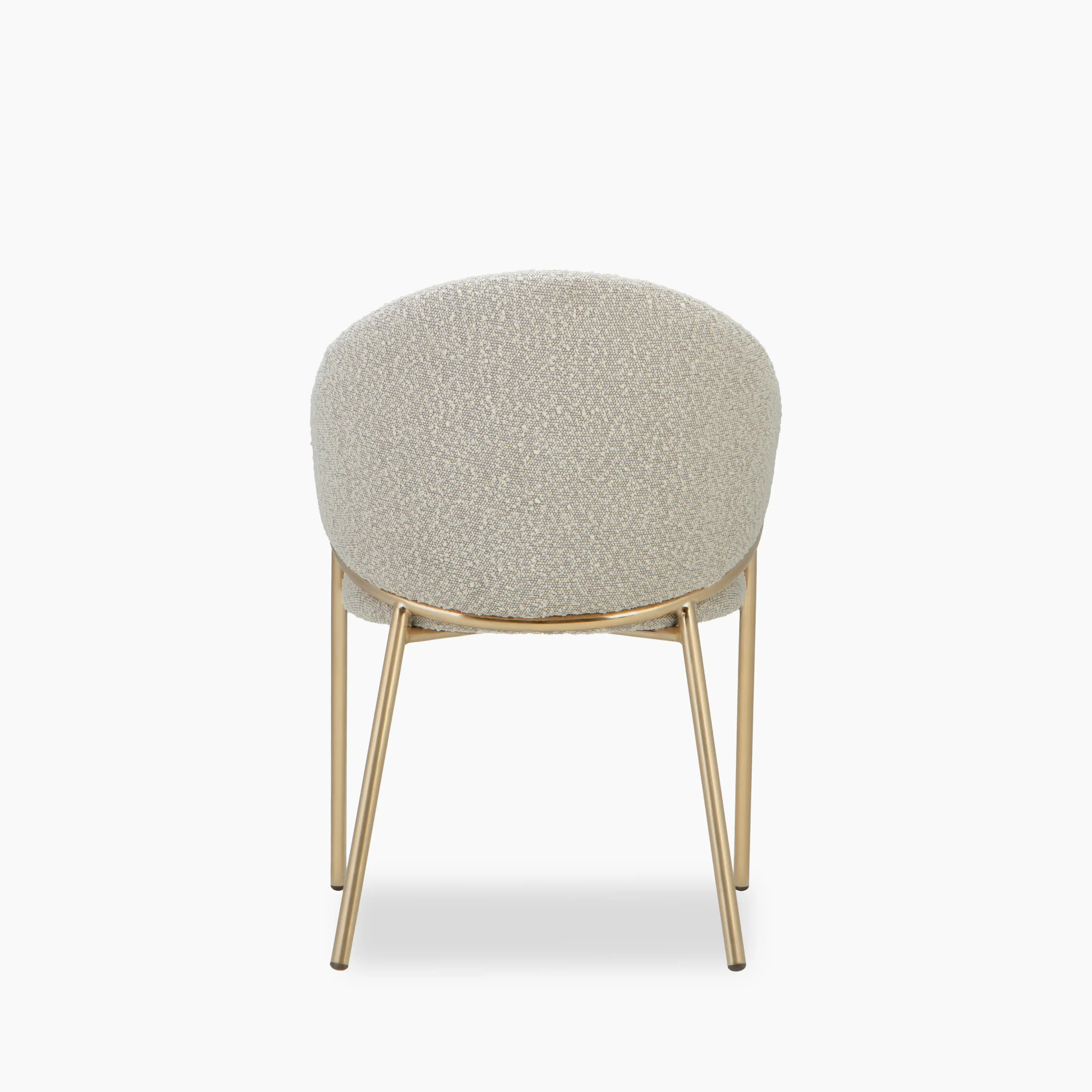 Luca Carver Dining Chair Speckled Stone Sustainable Boucle Brass luca-carver-dining-chair-speckled-stone-sustainable-boucle-brass