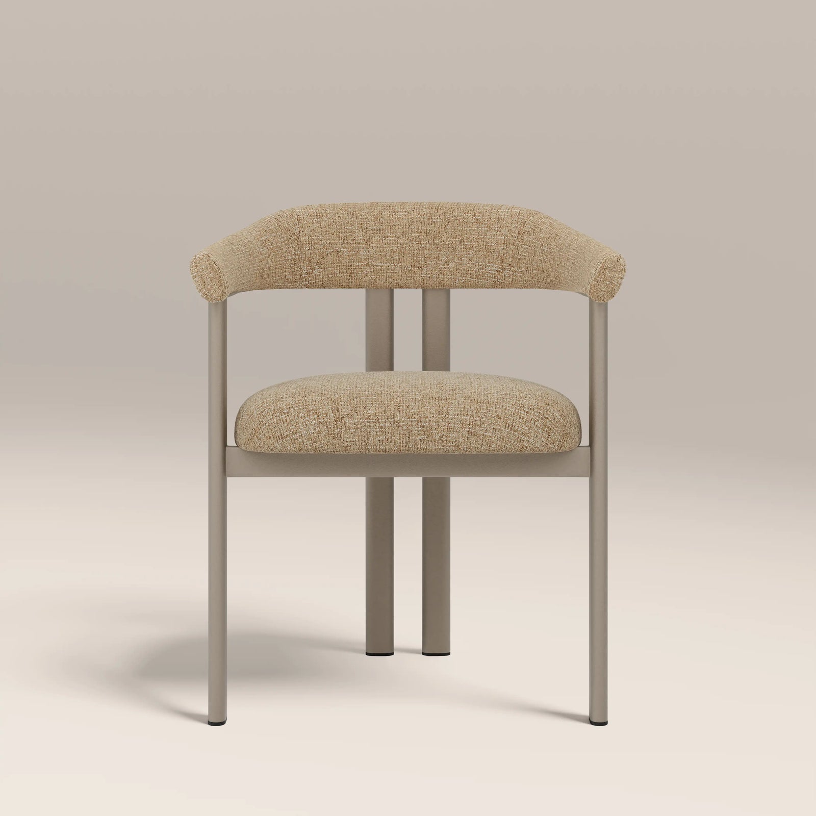 Arbor Carver Dining Chair | Speckled Latte Boucle & Latte