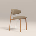 Halston Dining Chair | Latte Sustainable Fabric & Oak