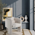 Robyn Armchair | Speckled Stone Sustainable Boucle