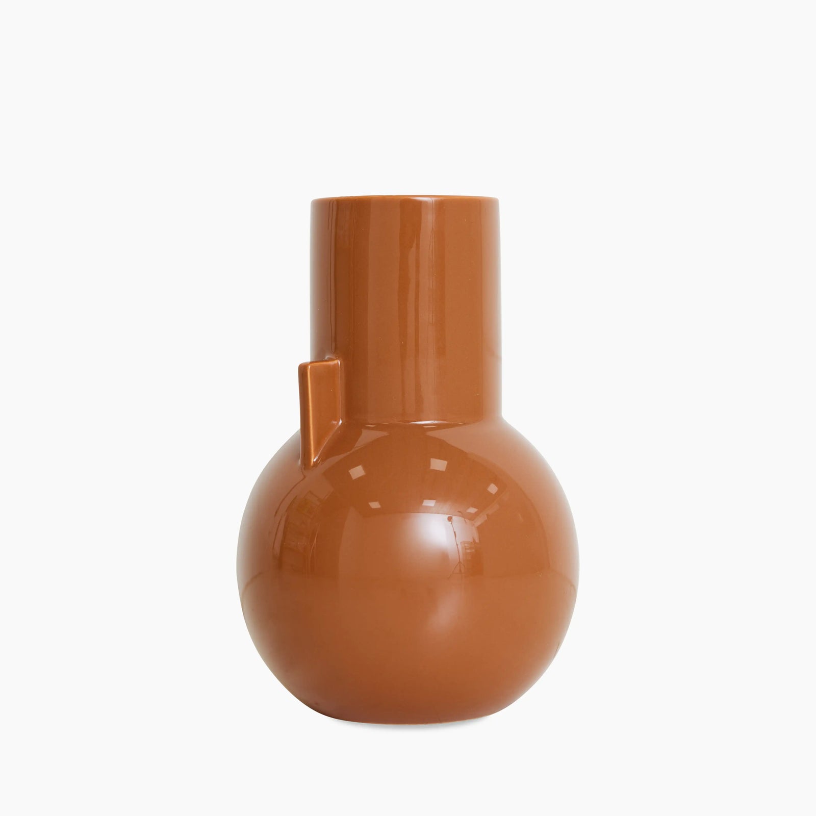 HKliving Ceramic Vase S | Caramel