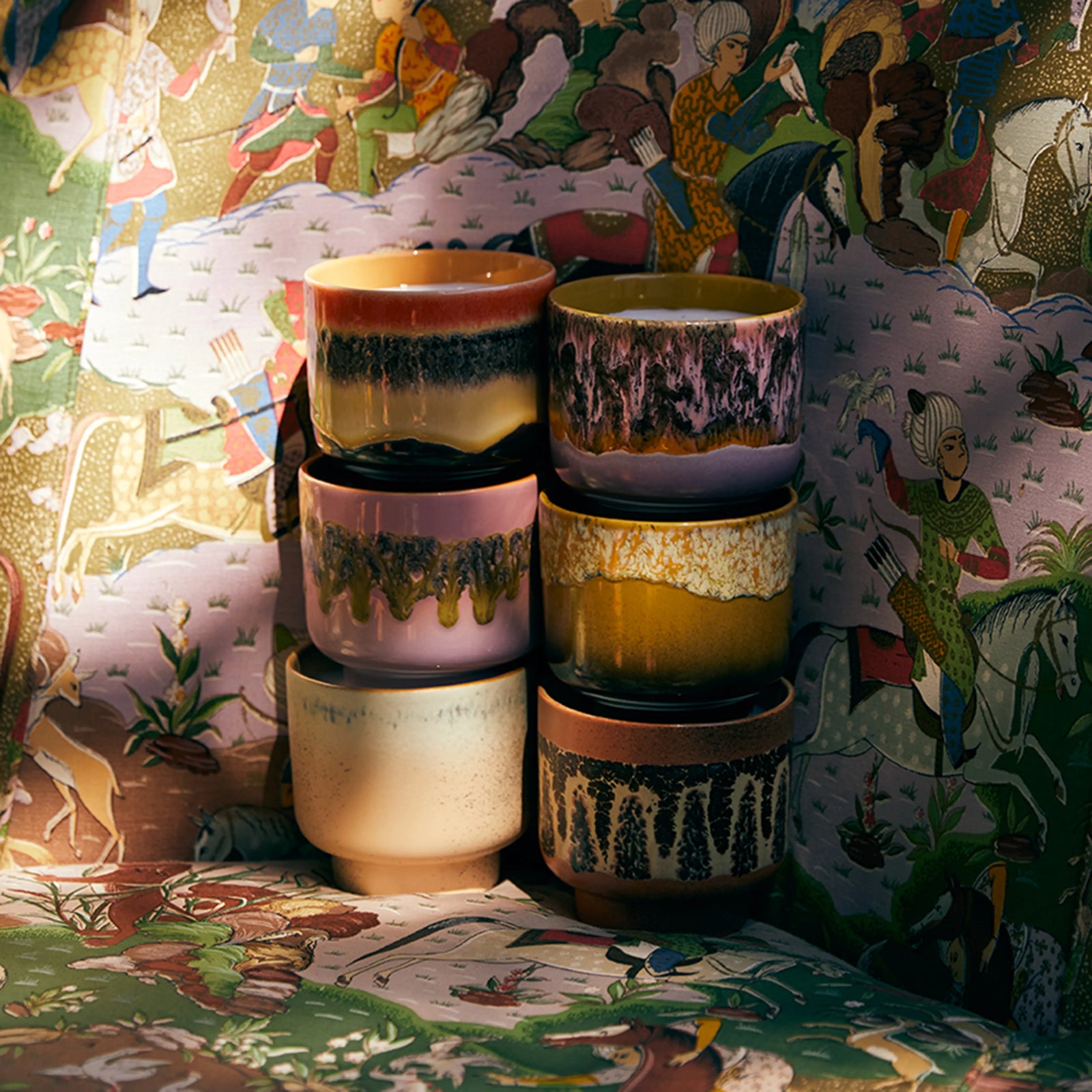 Hkliving 70s Ceramics Scented Candle | Kyoto