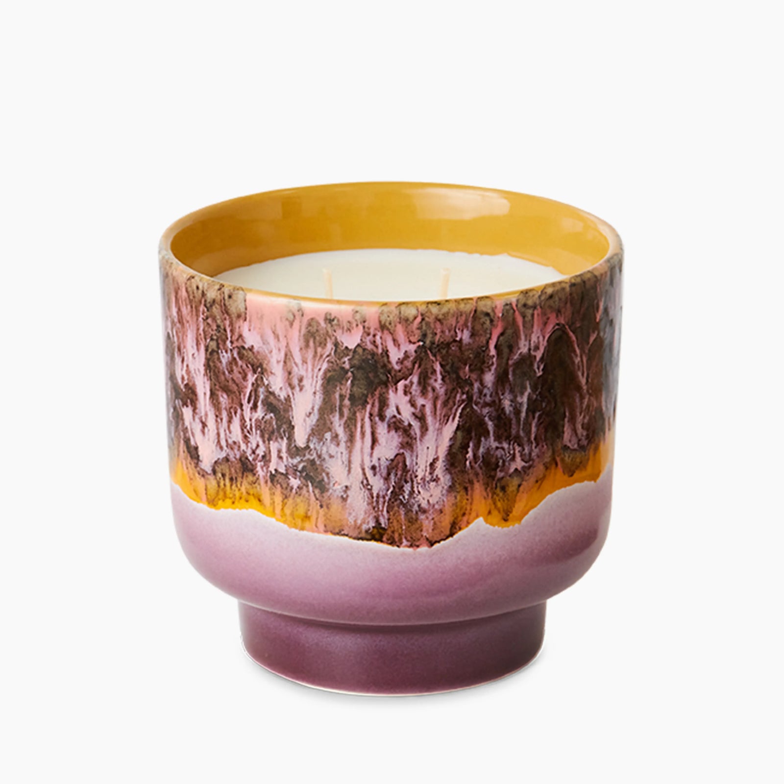 Hkliving Stone Scented Candle | Purple