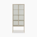 Seaford Display Cabinet | Taupe