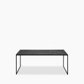 Infinity Rectangle Wooden Coffee Table | Black