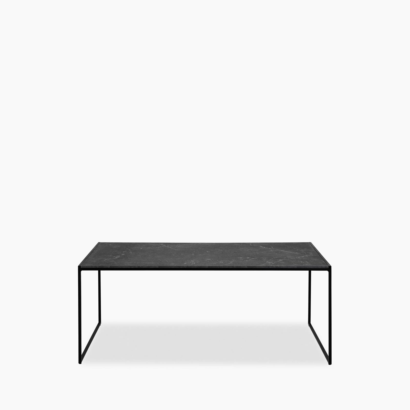 Infinity Rectangle Wooden Coffee Table | Black