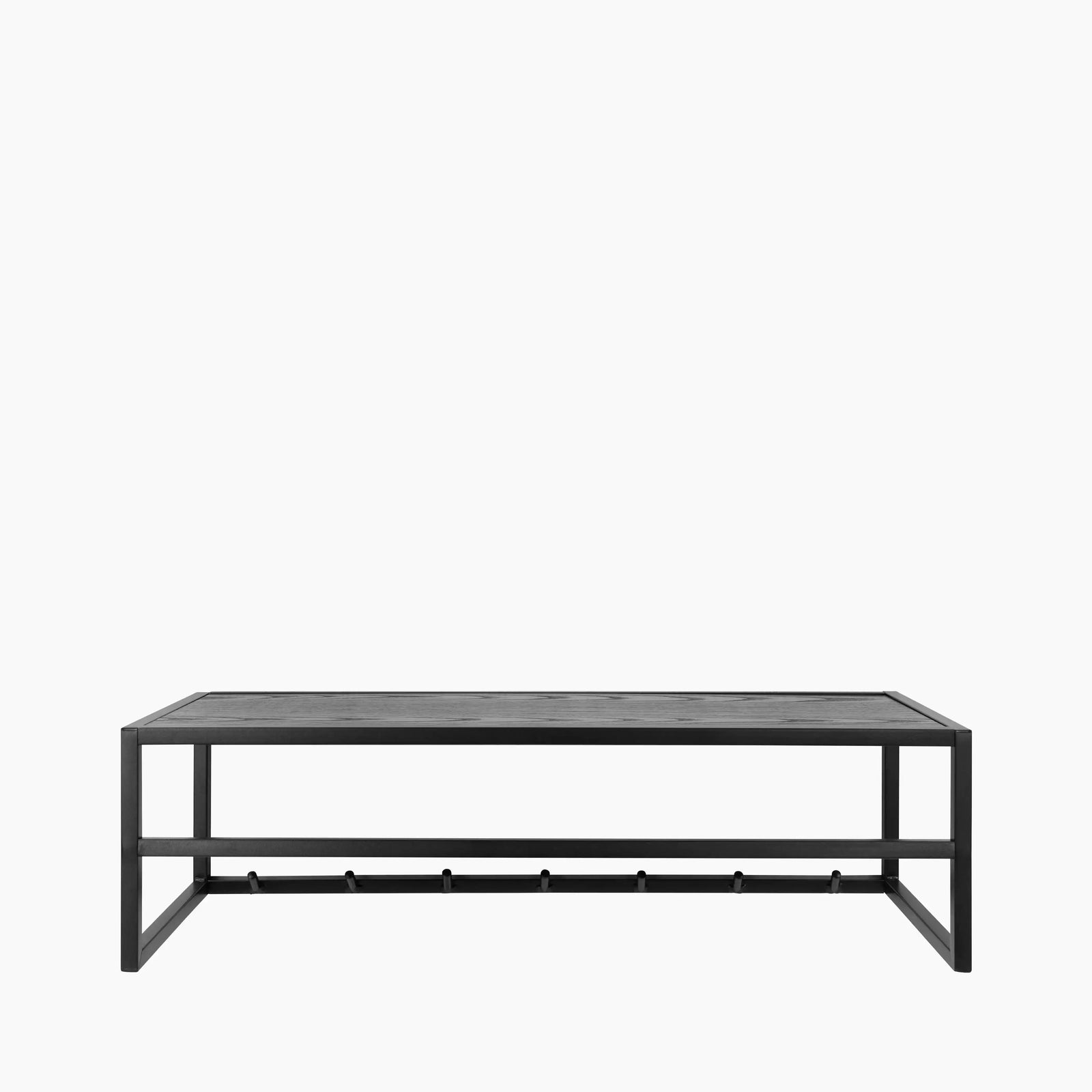 Seaford Metal Coat Rack | Black