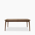 Montreux 6-10 Seat Rectangle Wooden Extendable Dining Table | Walnut