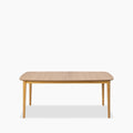 Montreux 6-10 Seat Rectangle Wooden Extendable Dining Table | Oak