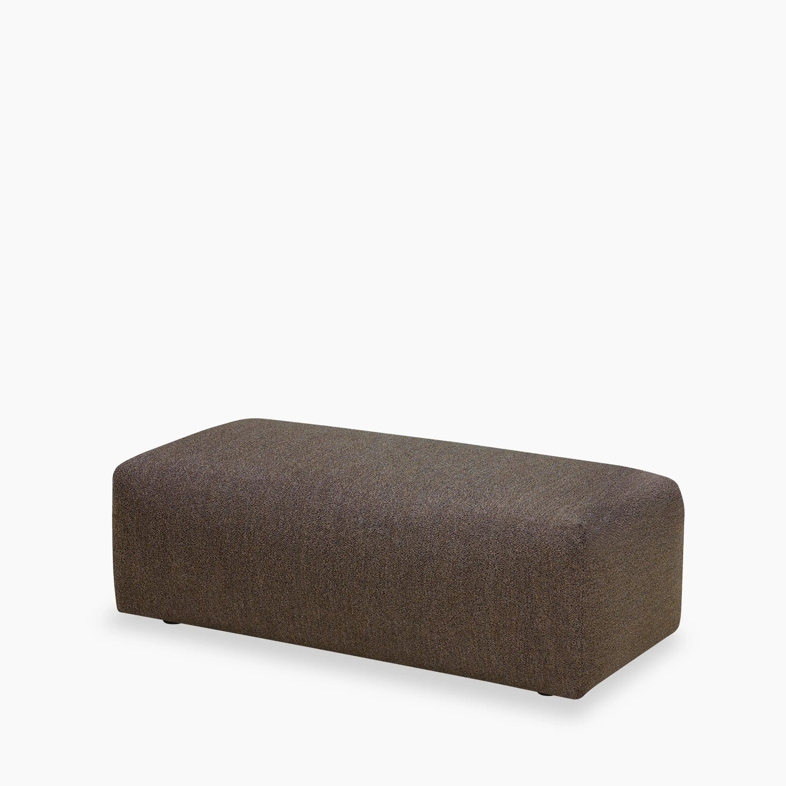 Celeste Footstool | Dusty Taupe Boucle