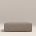 Celeste Footstool | Ecru Boucle
