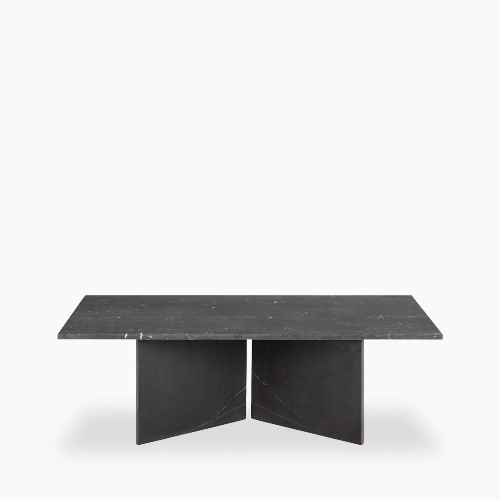 Vega Rectangle Coffee Table | Onyx Black Marble