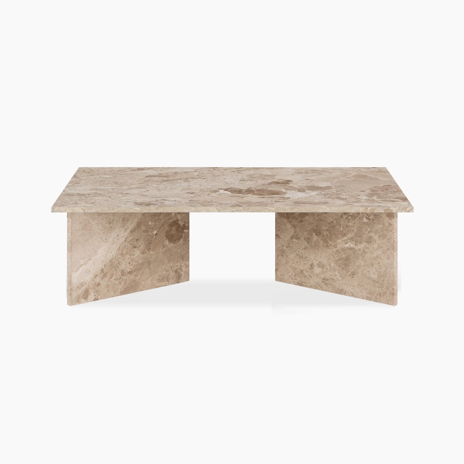 vega coffee table latte marble