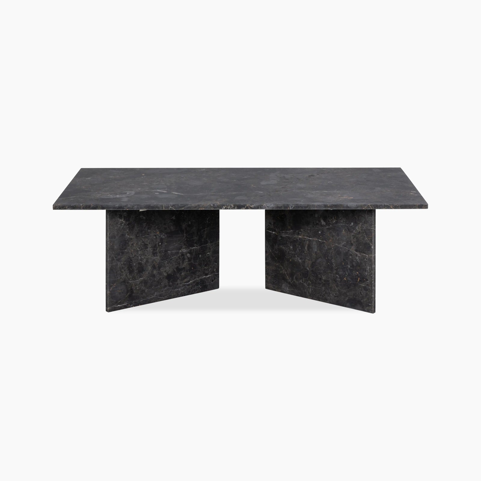 Vega Rectangle Coffee Table | Storm Grey Marble