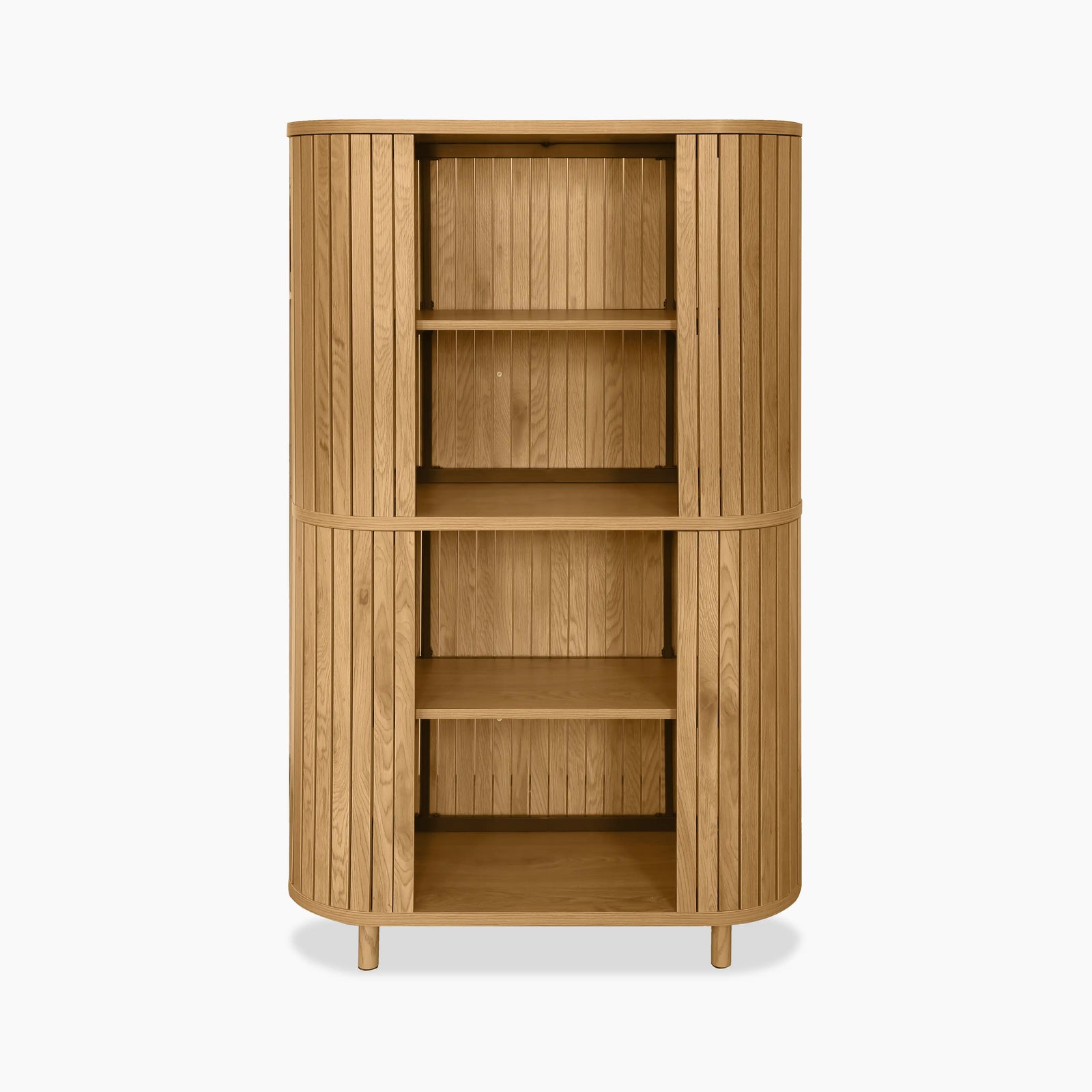 Colima Wooden Bookcase | Oak