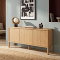 Avalon 3 Door Wooden Sideboard | Oak