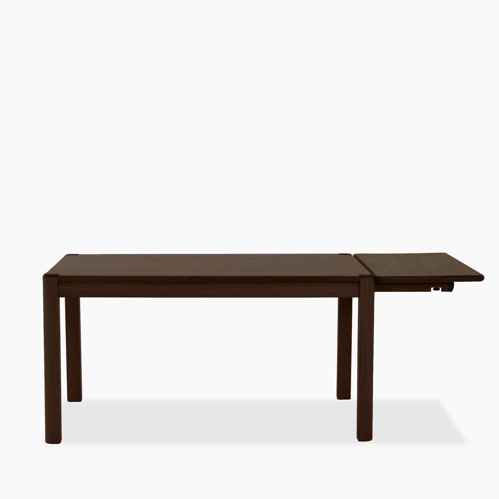 Avalon 6-8 Seat Rectangle Wooden Extendable Dining Table | Smoked Walnut
