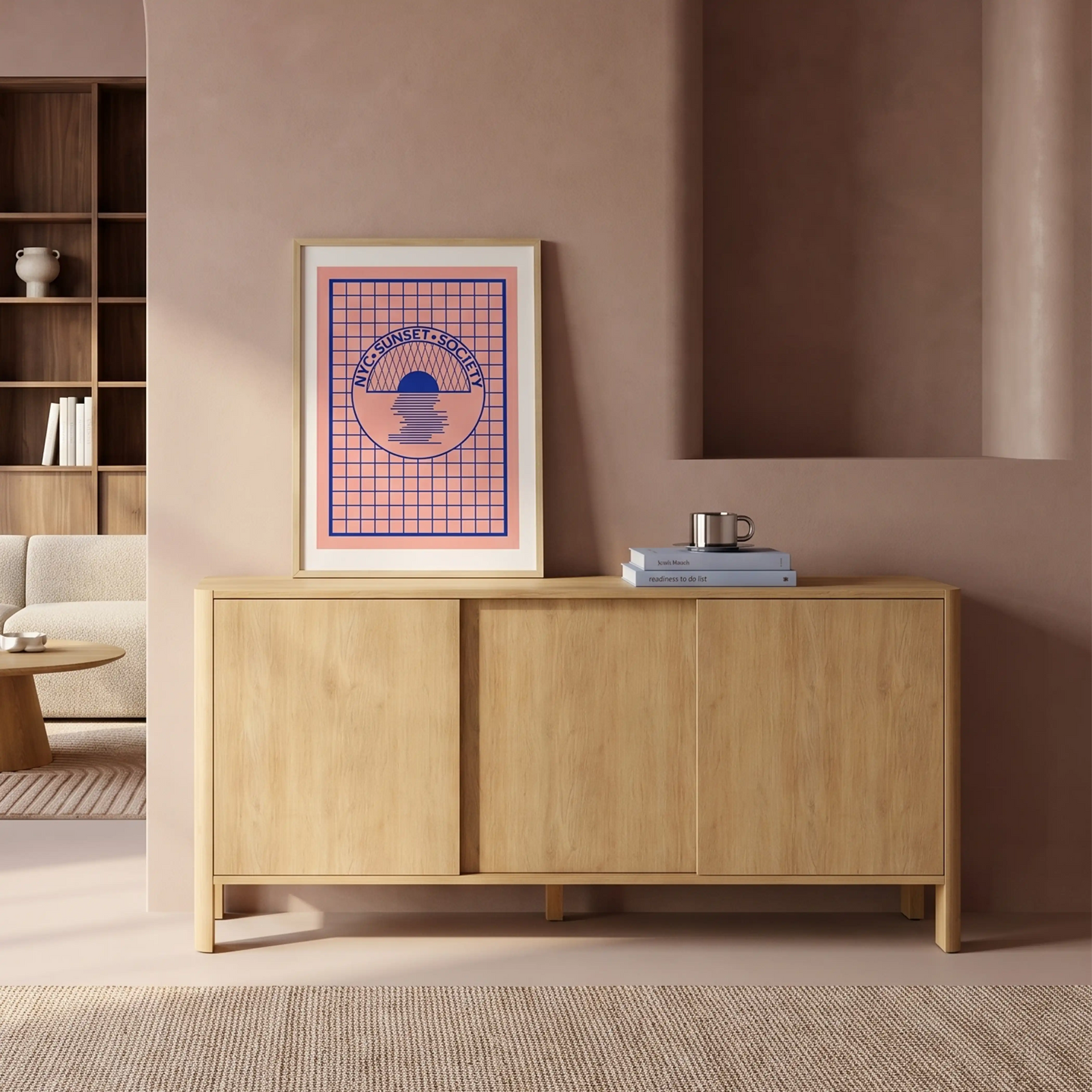 Ceva 2 Door Wooden Sideboard | Oak