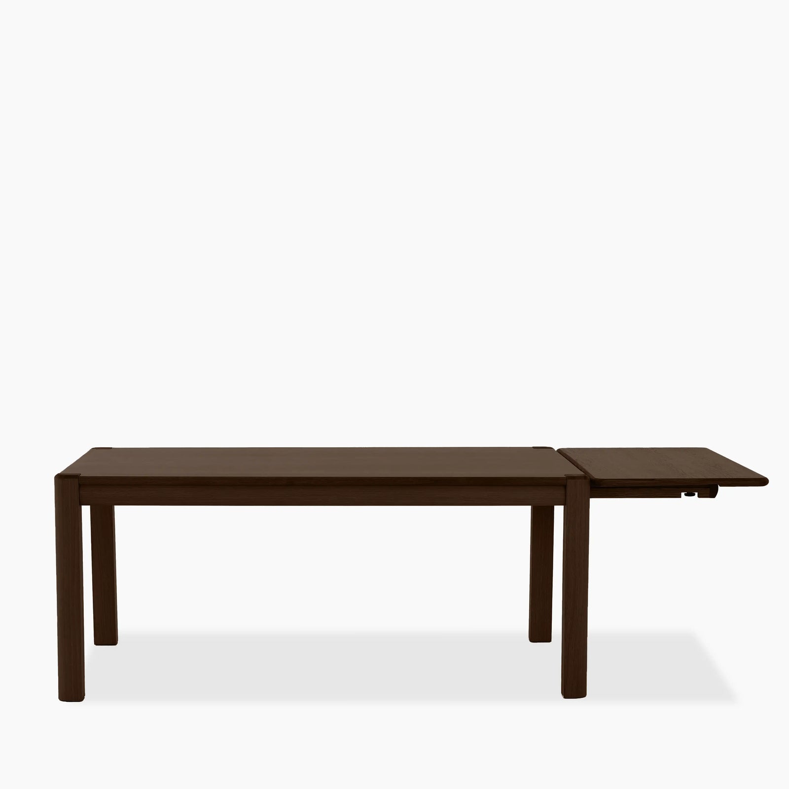Avalon 6-10 Seat Rectangle Wooden Extendable Dining Table | Smoked Walnut