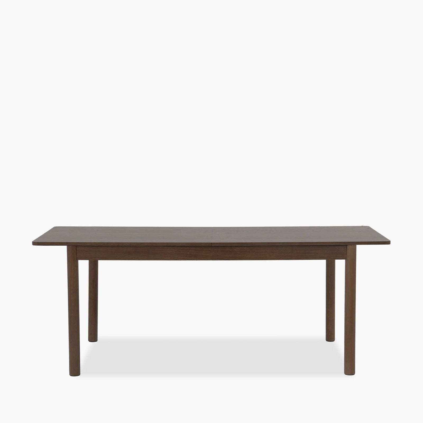 Paisley 6-8 Seat Rectangle Wooden Extendable Dining Table | Smoked Walnut