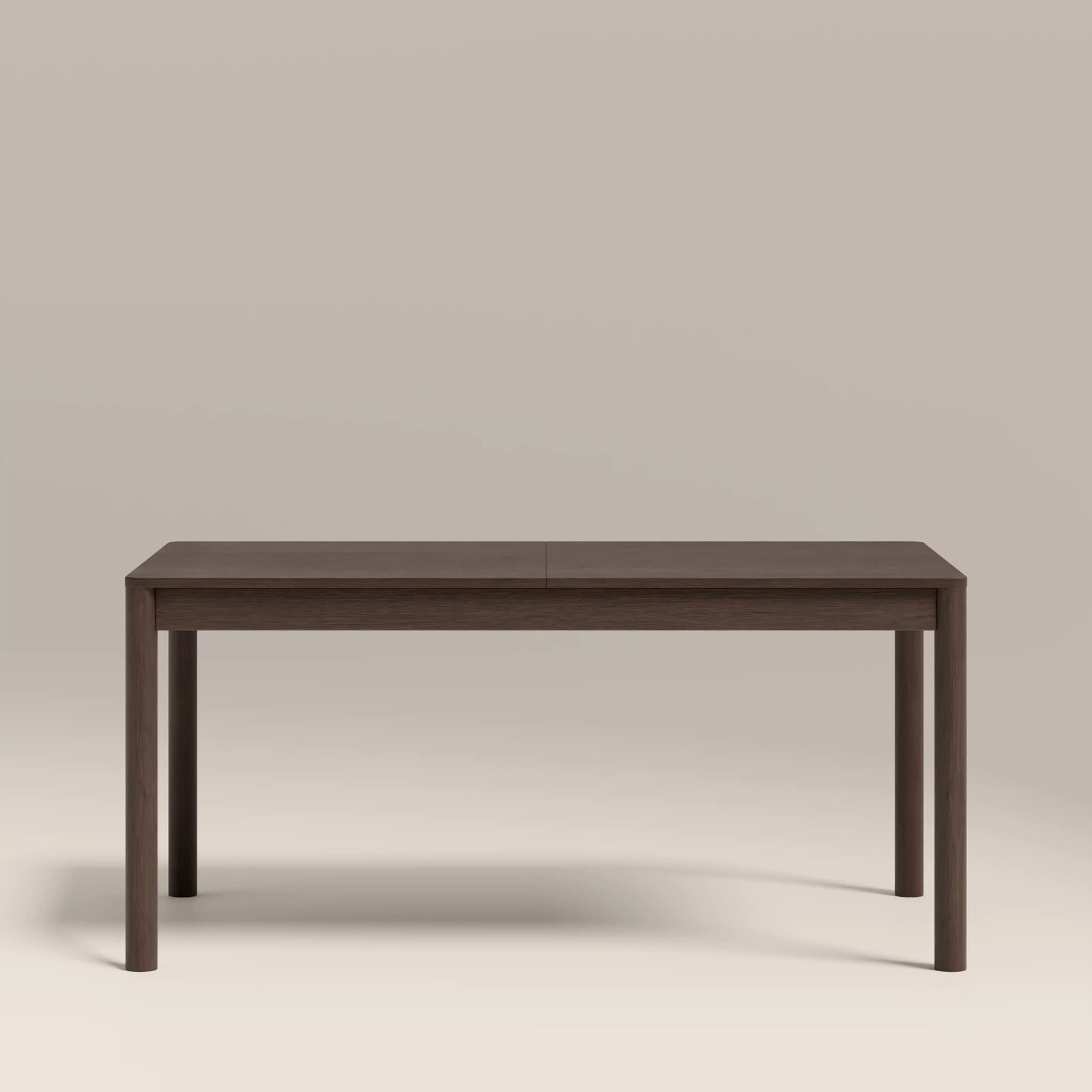 Paisley 6-8 Seat Rectangle Wooden Extendable Dining Table | Smoked Walnut