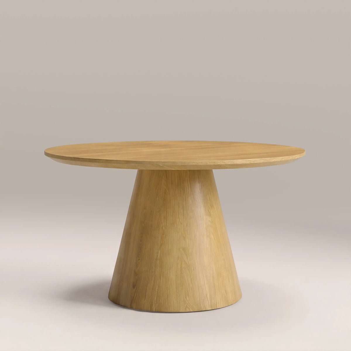 Finnley Round Coffee Table | Oak Effect