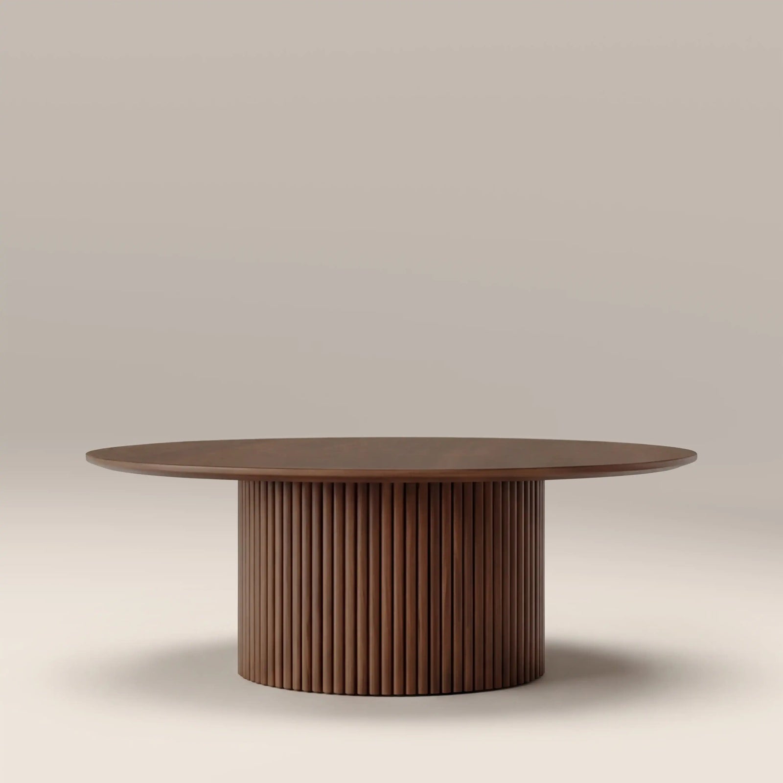 Marcel Round Coffee Table | Walnut