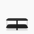 Garratt Square Wooden Coffee Table | Black