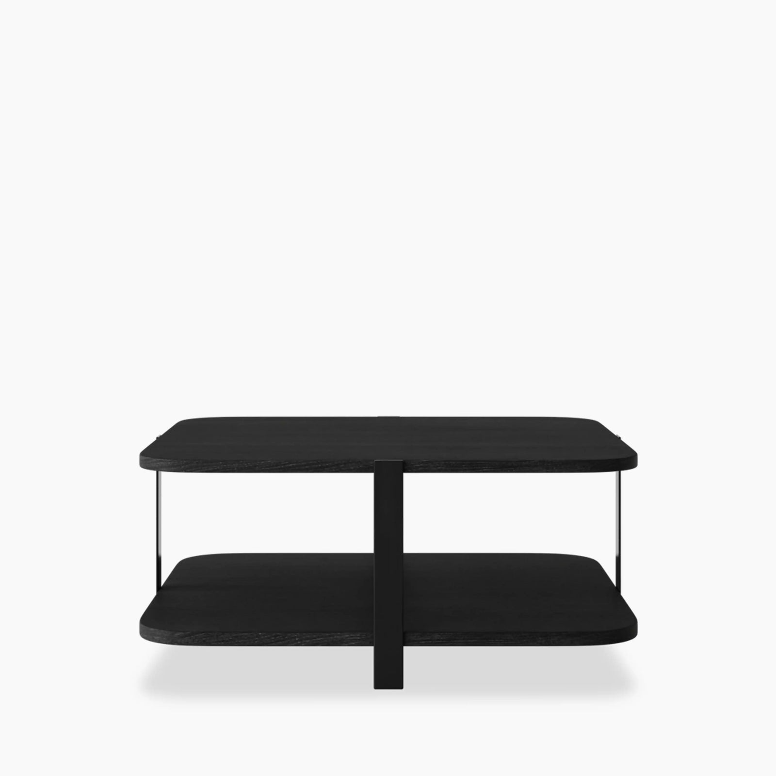 Garratt Square Wooden Coffee Table | Black