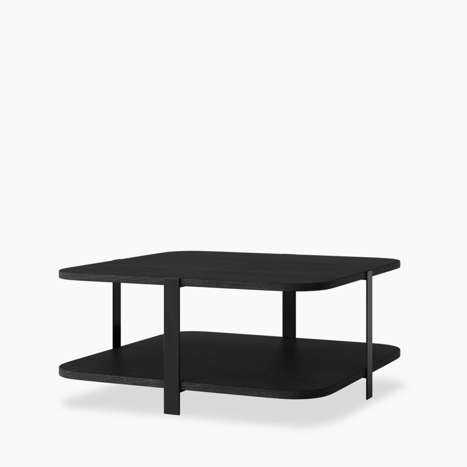 Garratt Square Wooden Coffee Table | Black
