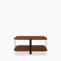 Garratt Square Wooden Coffee Table | Walnut