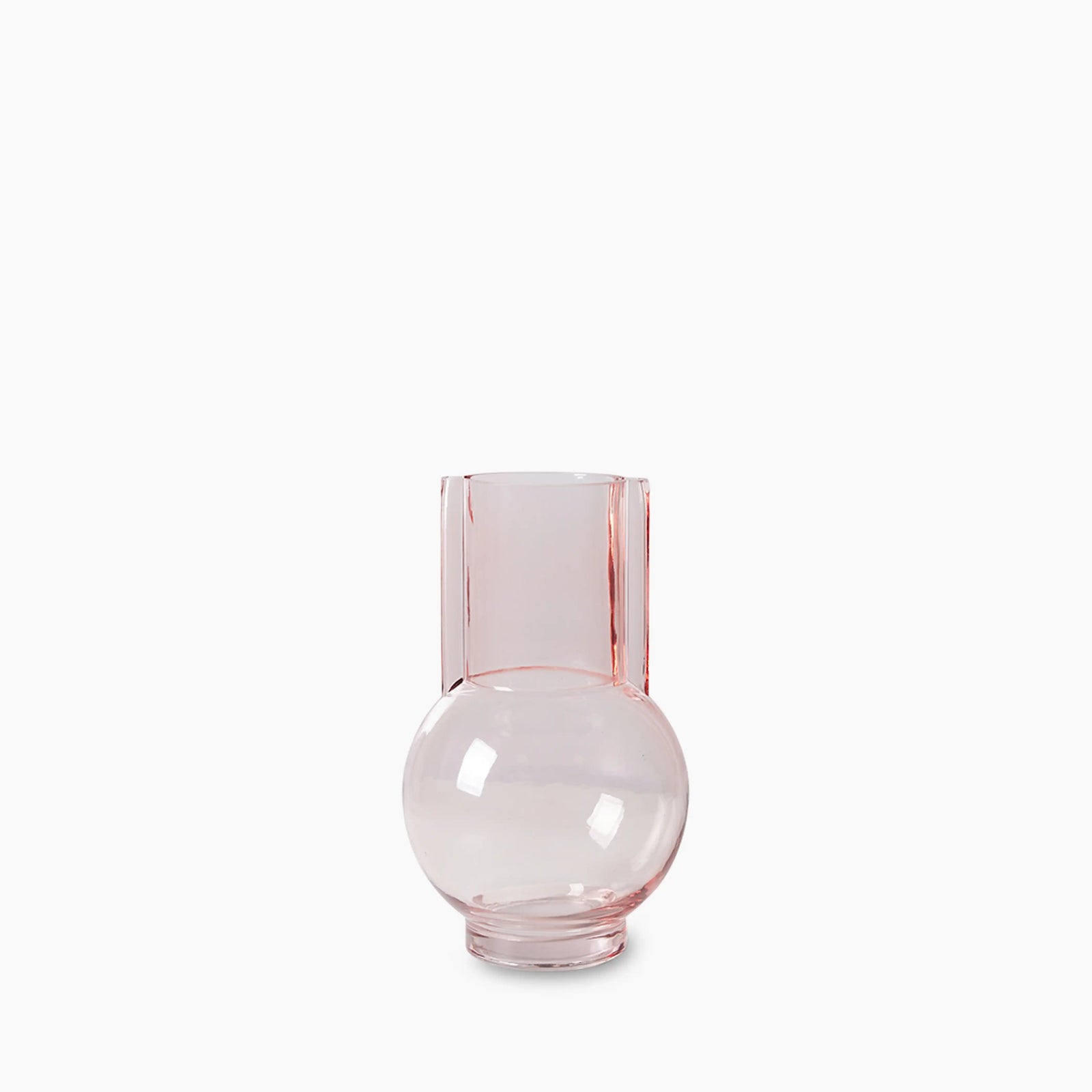 HKliving Glass Vase | Sundae Pink