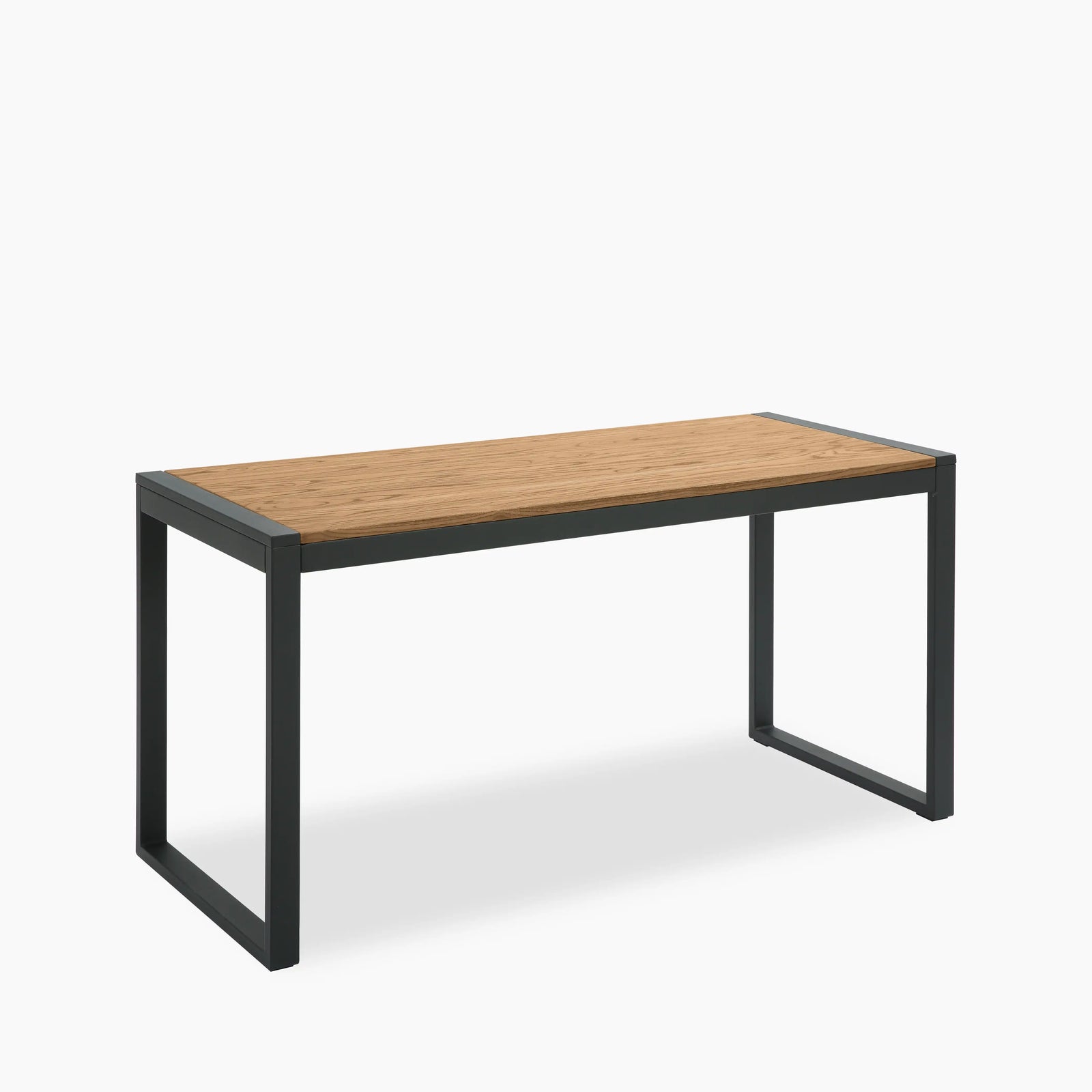 Gastro Wooden Desk | Elm Wood & Black