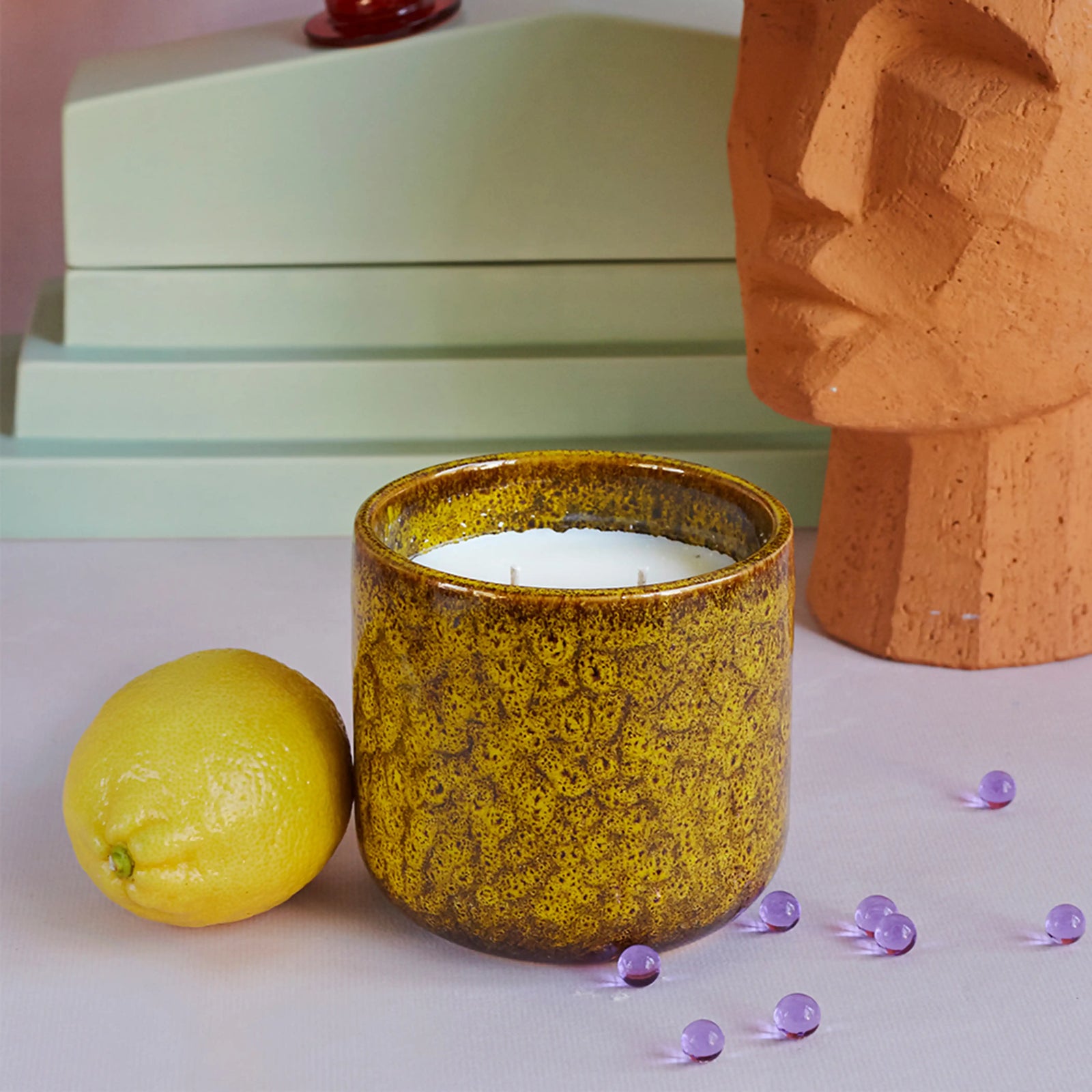 HKliving Ceramic Scented Candle | Cocktails in Manhattan