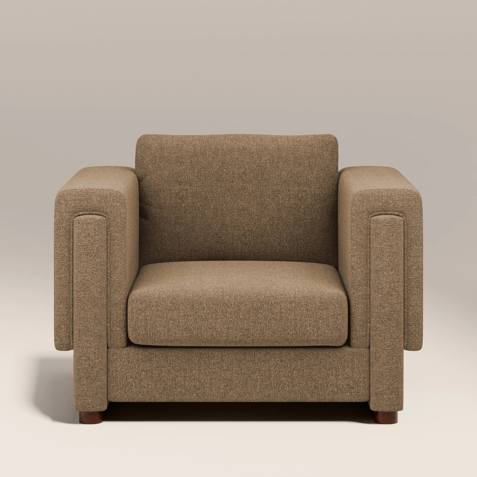 Ava Armchair | Speckled Cappuccino Boucle