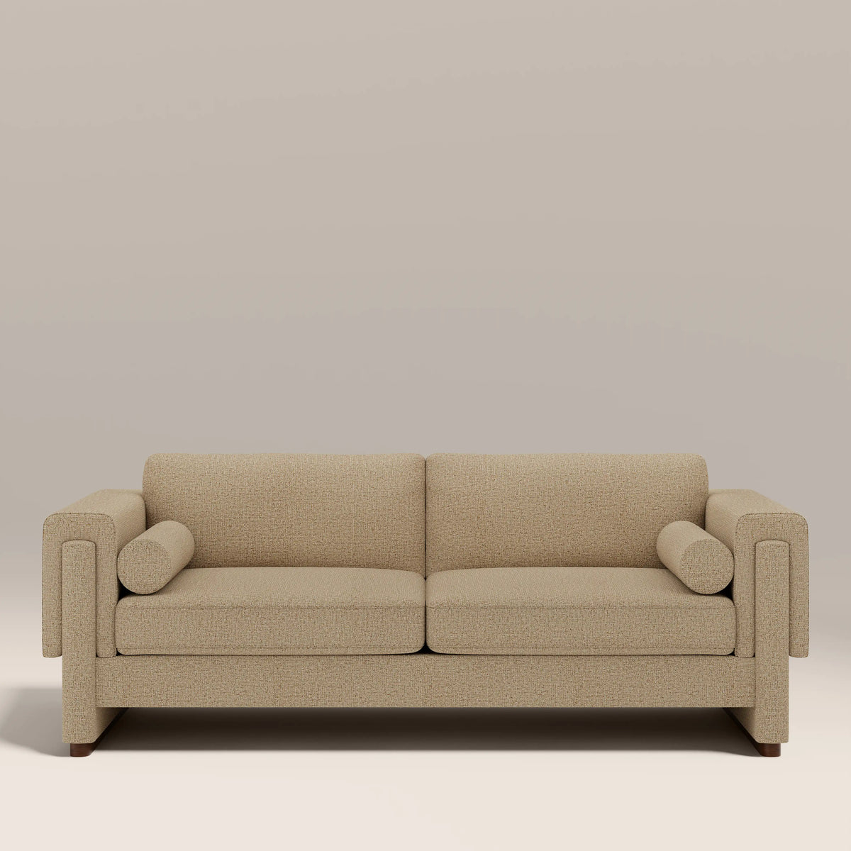 Ava 3 Seater Sofa | Speckled Latte Boucle