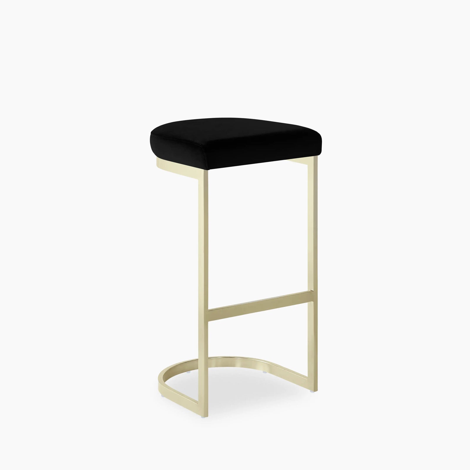 Matteo Bar Stool | Black Velvet