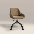 Franklin Office Chair | Speckled Cappuccino Boucle & Black
