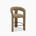 Bellamy Kitchen Stool | Speckled Cappuccino Boucle