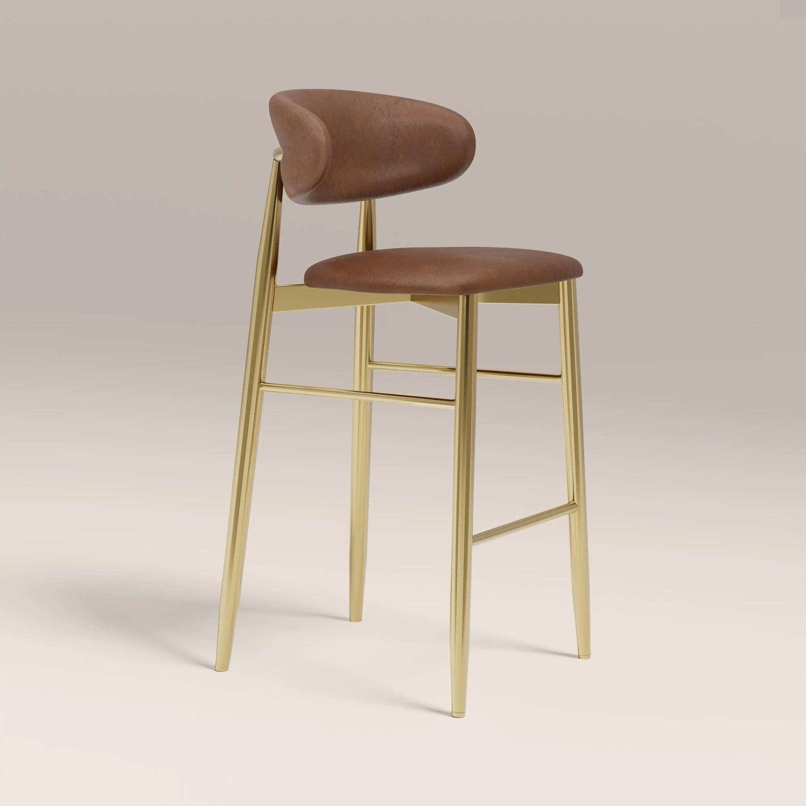 Tan Bar Stools | Tan Leather Bar Stools & More – Cult Furniture