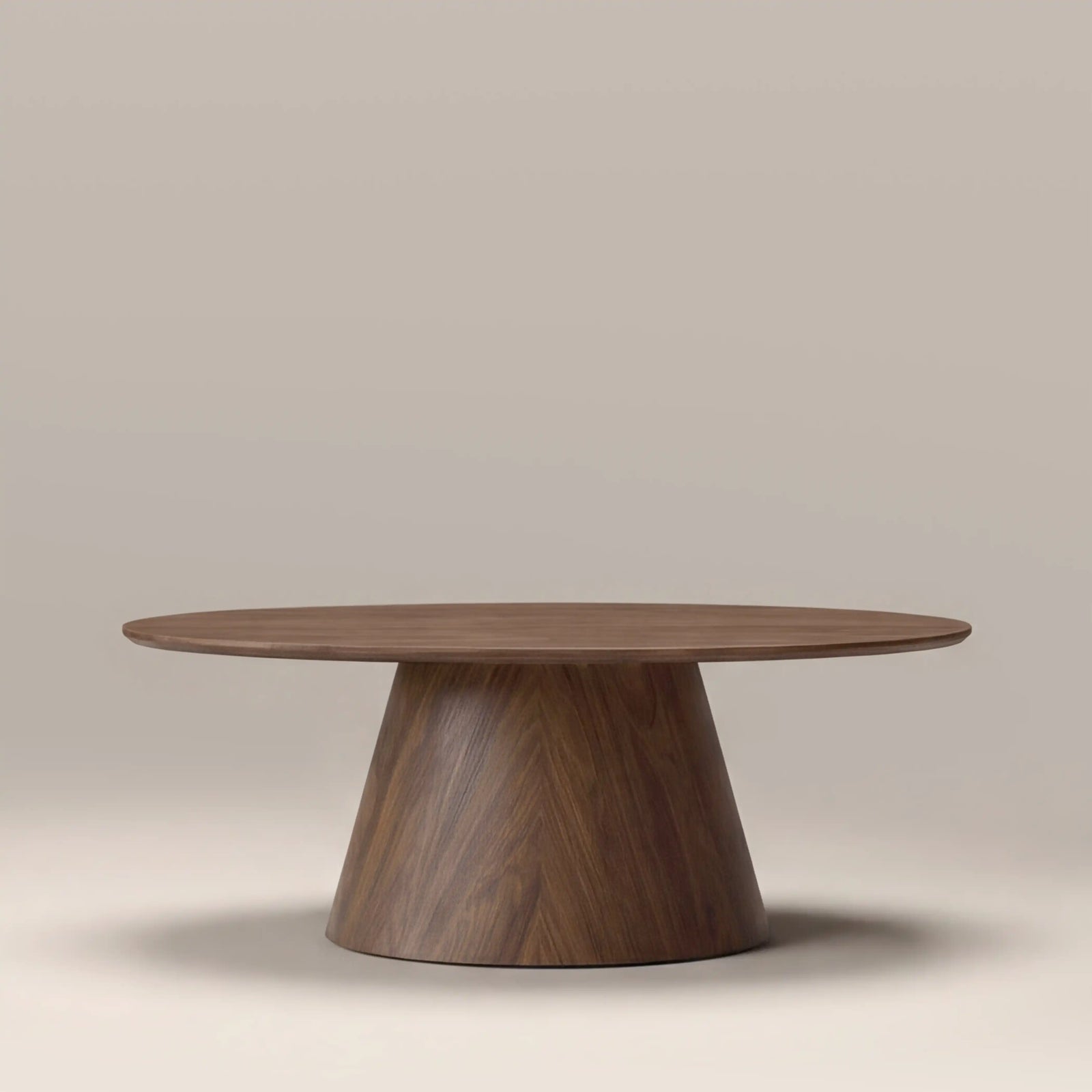 Finnley Oval Coffee Table | Walnut