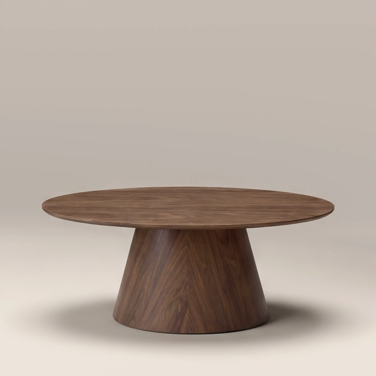 Finnley Oval Coffee Table | Walnut