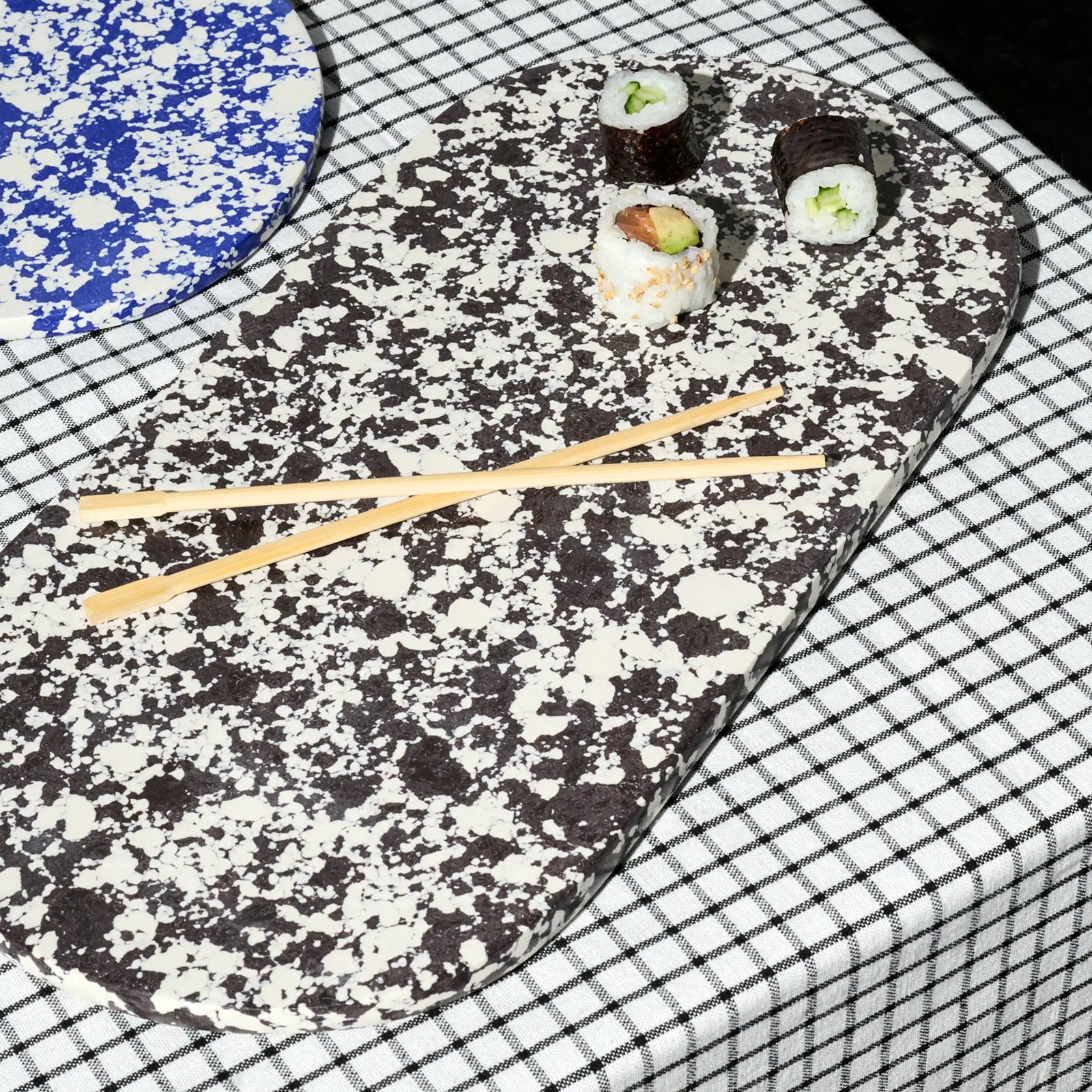 Rock Serving Tray | Black & White