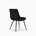 Taylor Dining Chair | Black Velvet