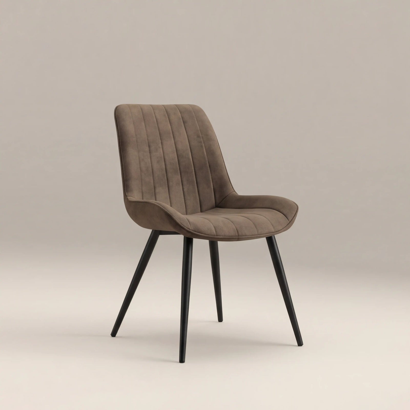 Taylor Dining Chair | Vintage Warm Grey Faux Leather