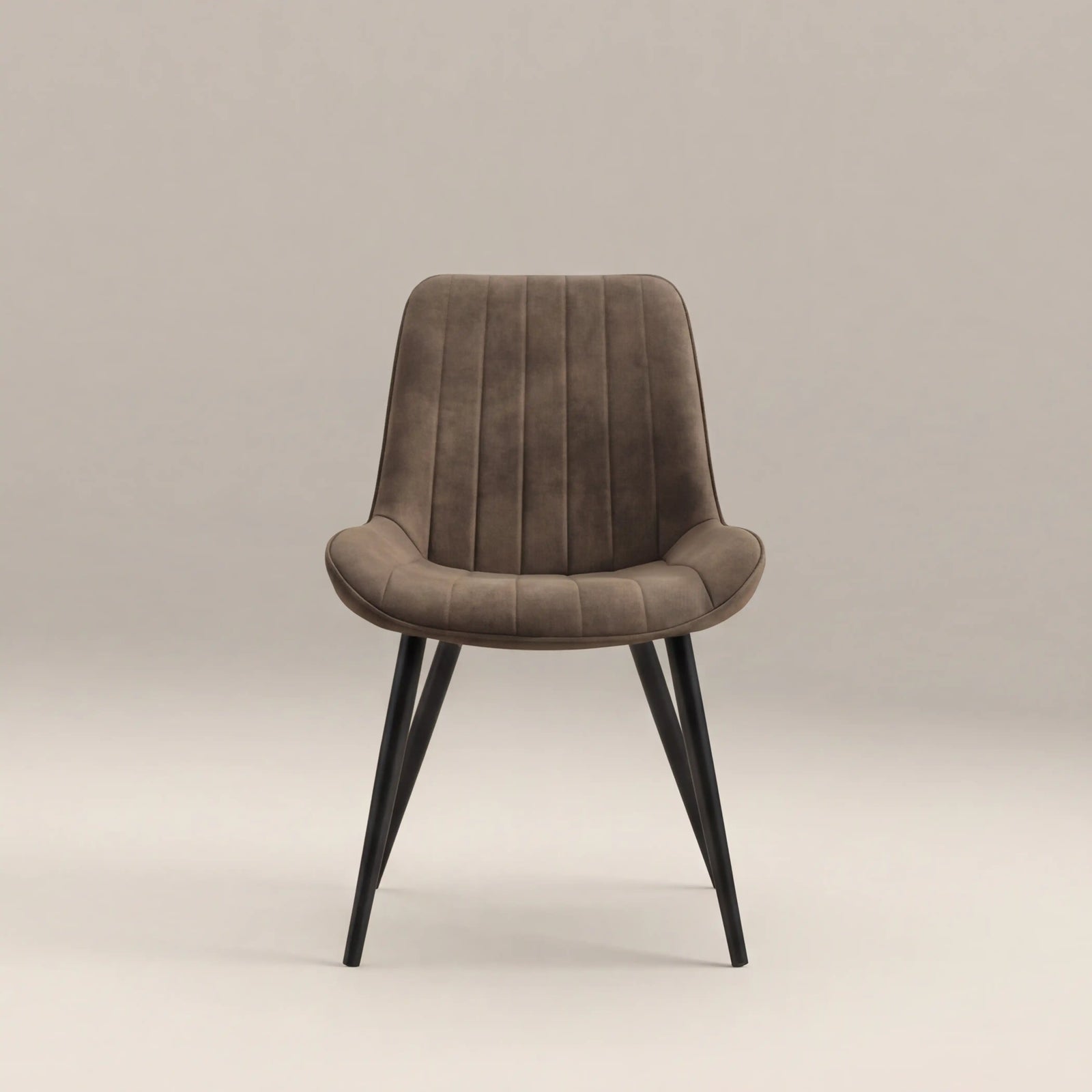 Taylor Dining Chair | Vintage Warm Grey Faux Leather